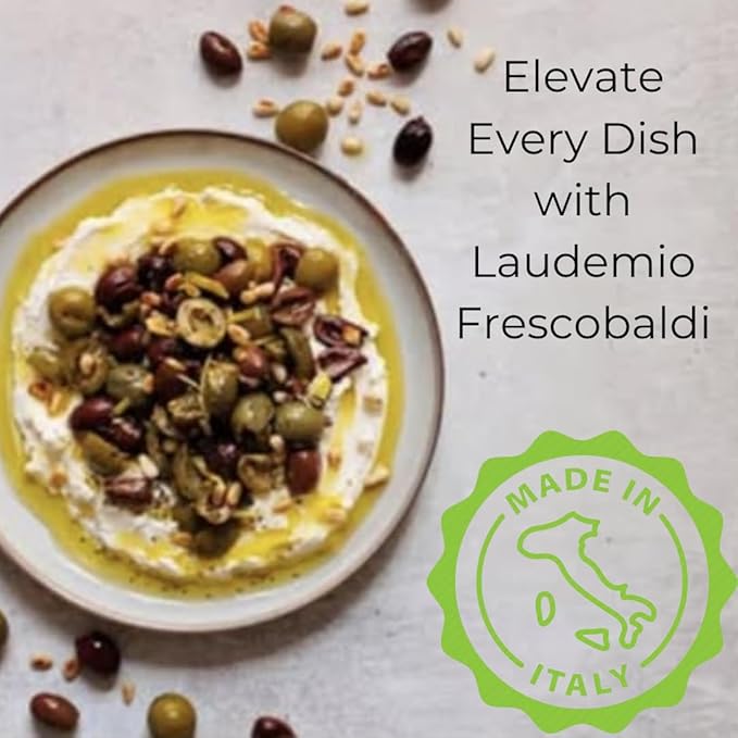 Frescobaldi Laudemio Extra Virgin Olive Oil, 8.45 FL Oz, 250ml, Pack of 1, Premium, Award Winning