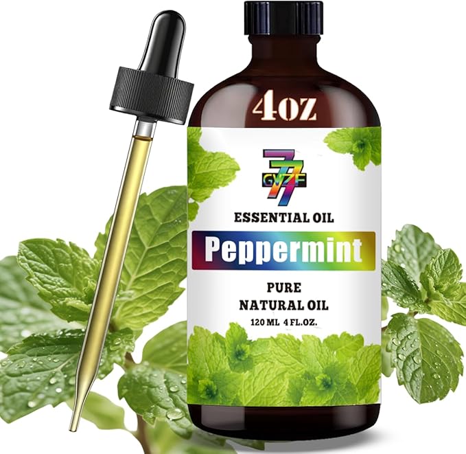 Peppermint Essential Oil (4 oz/120 ml) ??Peppermint Oils for Aromatherapy, diffusers, humidifiers