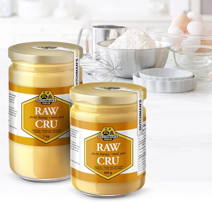 Dutchman's Gold Raw Honey 6.6 lbs - Unfiltered - Non-pasteurized - Kosher