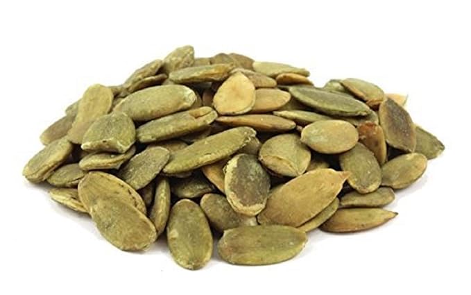 Dry Roasted Pepitas/Pumpkin Seeds with Himalayan Salt (2 Lbs.) - Roasted to Perfection in Small
