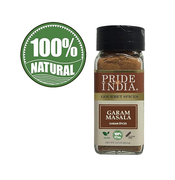 Pride of India - Garam Masala Ground – Warming Spice Blend for Variety of Non-Veg & Veg Dishes