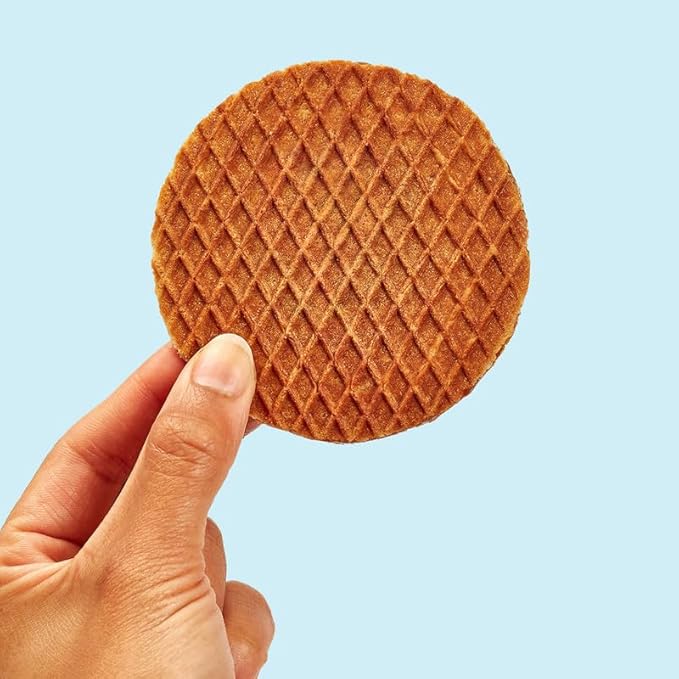 Rip Van Wafels Gluten-Free Stroopwafel - Dutch Caramel & Vanilla Stroopwafels Healthy Snacks