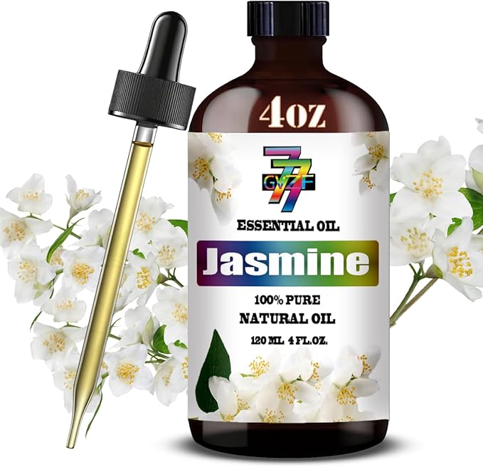 Jasmine Essential Oil (4 oz/120 ml) ??Jasmine Oils for Aromatherapy, diffusers, humidifiers, Home