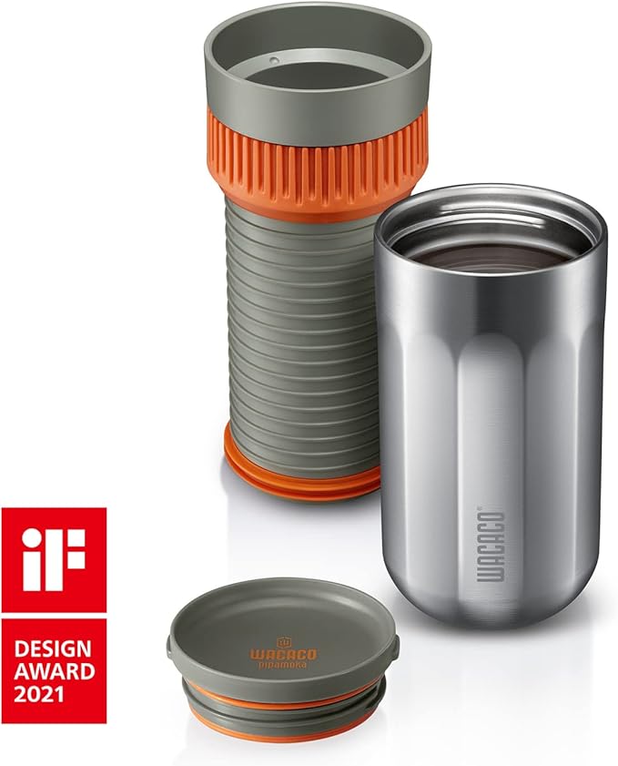 WACACO Pipamoka Portable Coffee Maker, Coffee brewer, All-in-one Vacuum Pressured，Insulated Travel