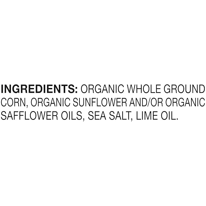 Late July Sea Salt & Lime Organic Tortilla Chips, 14.75 Oz Bag
