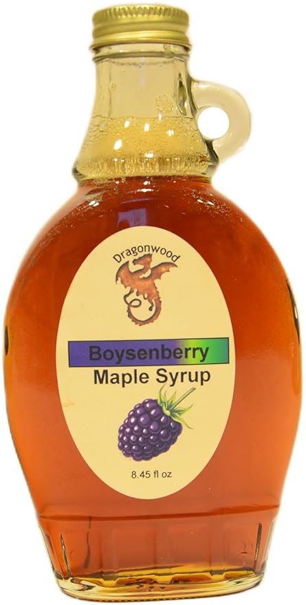 Boysenberry Maple Syrup - For Pancakes and Waffles ??Made With Pure Maple Syrup And Natural Flavor