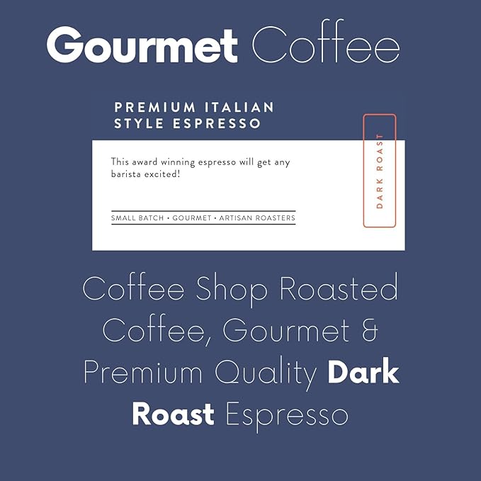 Sarasota Coffee Ground Espresso | Dark Roast Gourmet Coffee Grounds | Low Acid, Mold Free