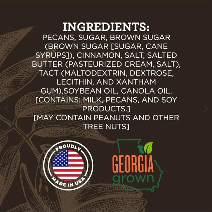 HUDSON PECAN COMPANY: Cinnamon Pecans, Georgia Grown, Family Owned. Cinnamon & Sugar Candy Coated