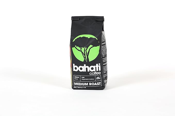 Kenya AA Grade Roasted Arabica Coffee Beans from Kenyan Highlands - 100% Pure Arabica Coffee