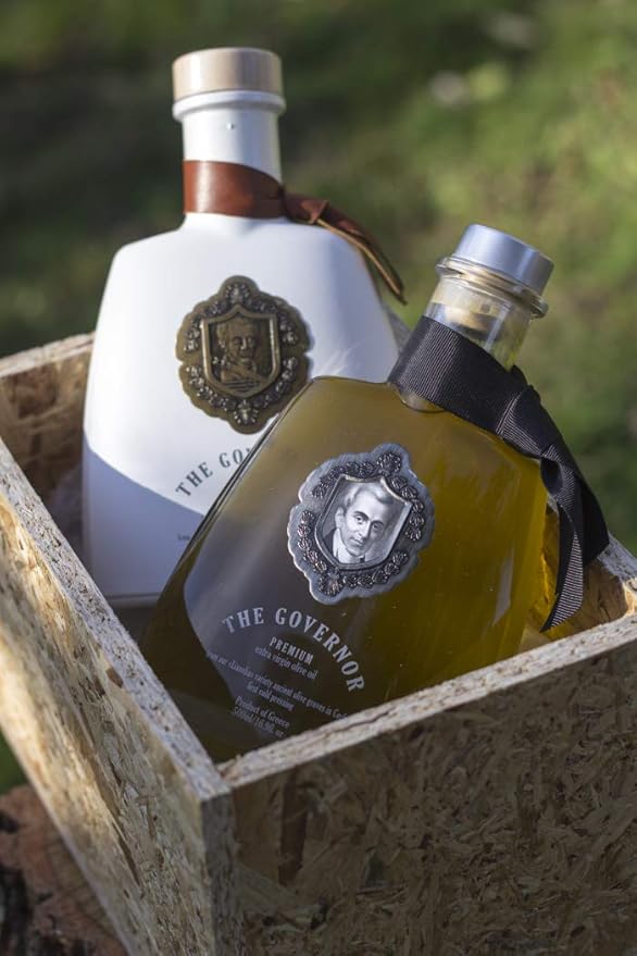 The Governor Premium Extra Virgin Olive Oil - Unfiltered, Cold-Pressed, Single Origin Lianolia