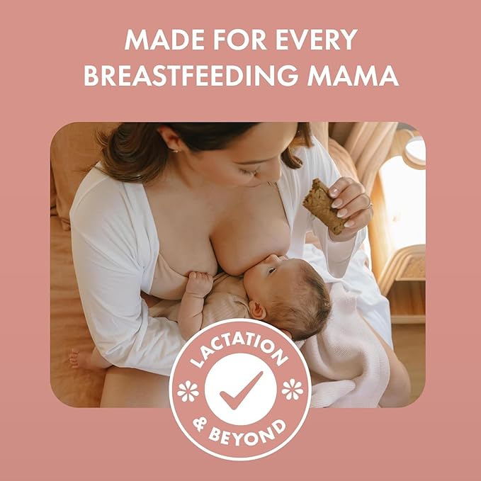 Boobie Bar Superfood Blueberry Muffin Lactation Bar for Breastfeeding Moms to Increase Milk Supply