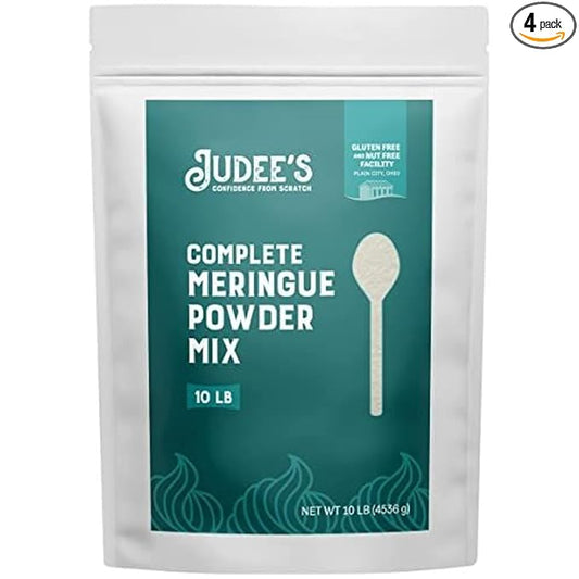 Judee's Gluten Free Meringue Powder Mix 40lb - No Preservatives, Non-GMO Gluten-Free & Nut-Free