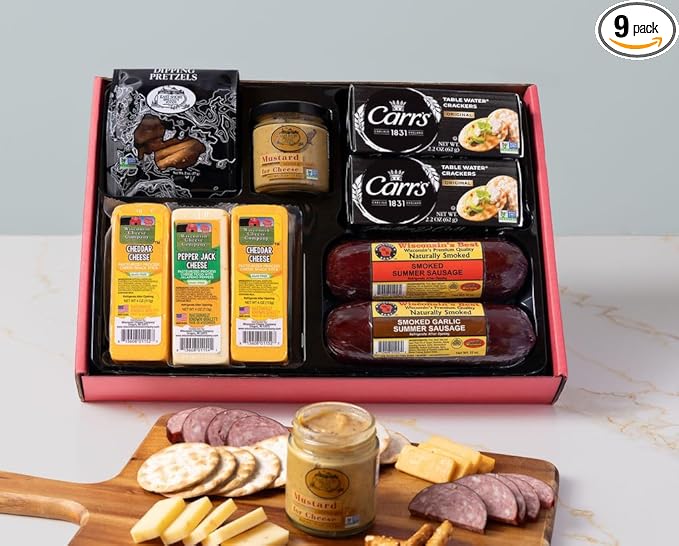 Wisconsin Grand Cheese & Sausage Gift Box