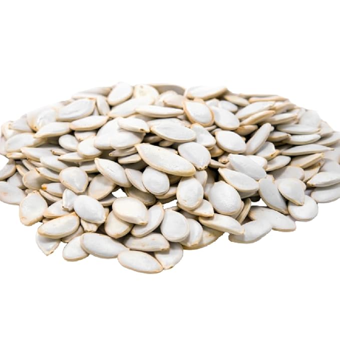 Gerbs Raw Whole Pumpkin Seeds 2 lbs. | In-Shell, 10.5 mm Size, Resealable Bag | Mildly Nutty &