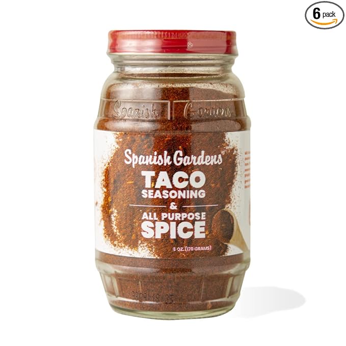 Spanish Gardens Taco Seasoning — All-Purpose Dry Seasoning for Authentic Mexican Food — Original
