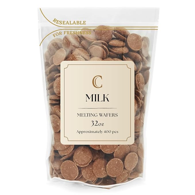KIDU Milk Chocolate Melting Wafers, 2 lb