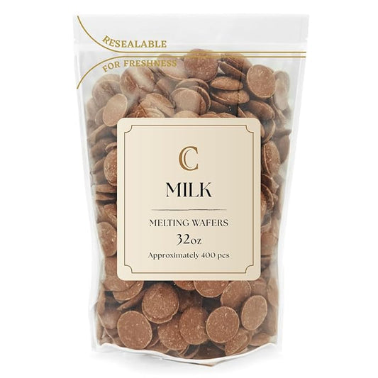 KIDU Milk Chocolate Melting Wafers, 2 lb