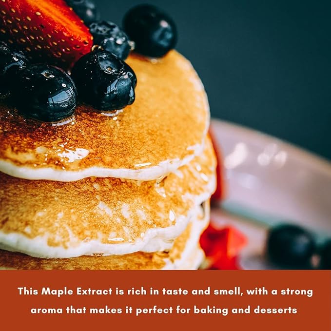Native Vanilla - Pure Maple Extract - 4 Fl Oz - Pure Flavors and Extracts - Perfect for Cooking