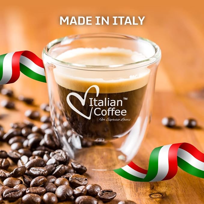 Italian Coffee for Espresso Lovers pods compatible with Nespresso Original machines, Italian