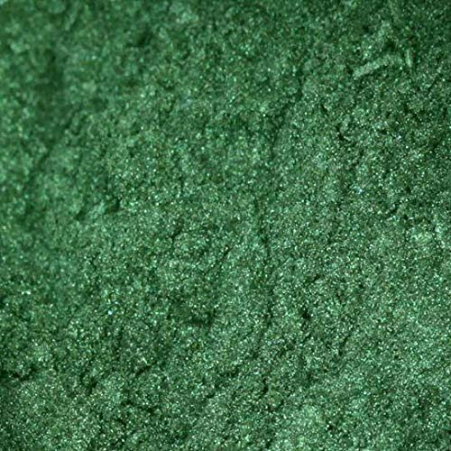 Luster Dust - Christmas Green (4g 1x Jar) | Edible Vegan Dust & Paint for Cake Decorating, Ice