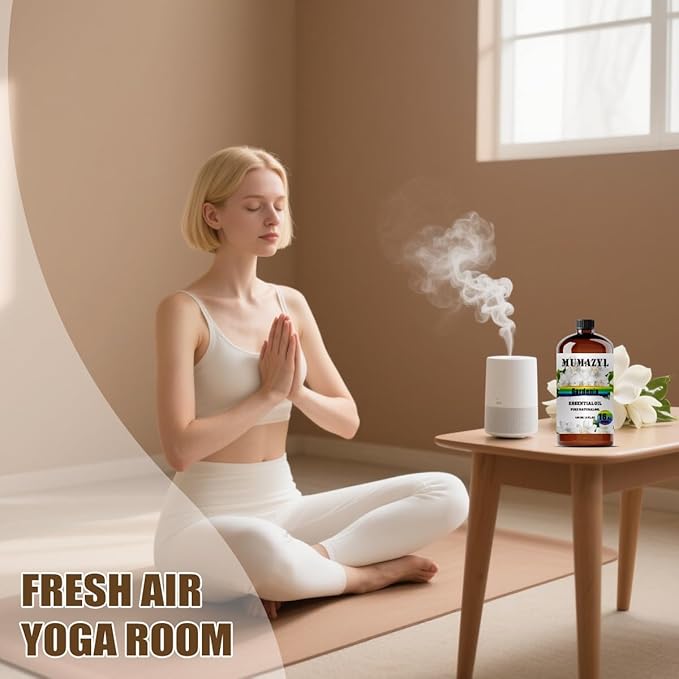 Gardenia Essential Oil, Gardenia Oil 16 Fl Oz 480ML for Diffuser Humidifier Yoga Cleaning DIY