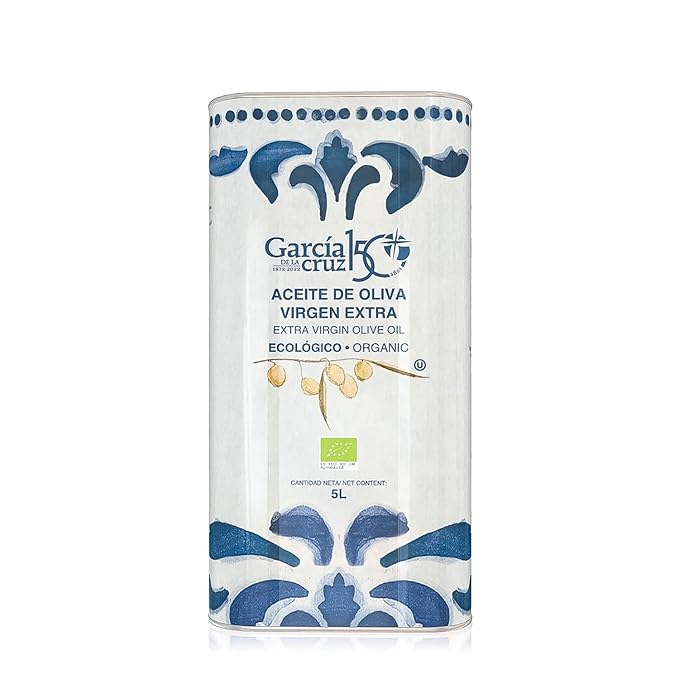 García de la Cruz - Organic Extra Virgin Olive Oil, Montes de Toledo, Recycled PET Packaging, Can