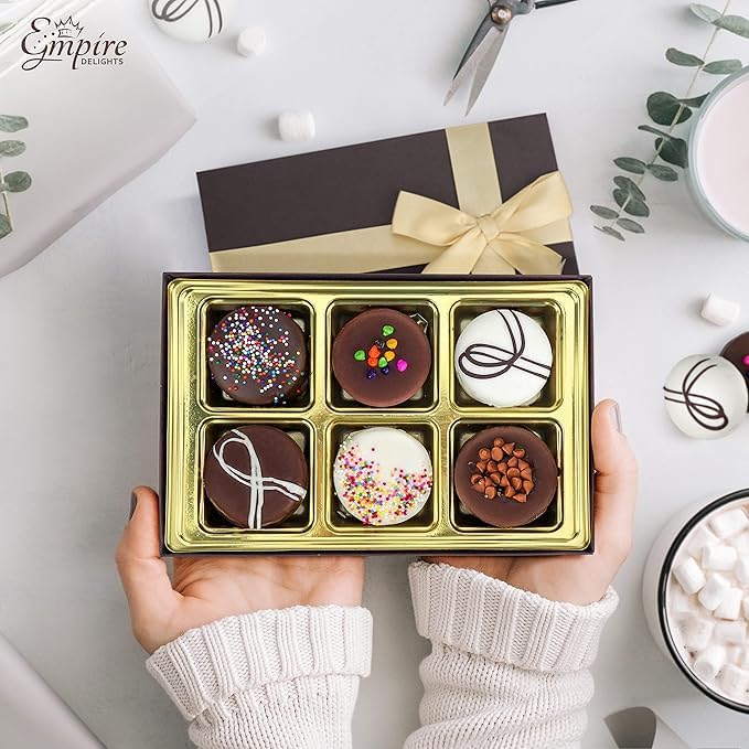 Gourmet Cookies Gift Basket - Delicious Chocolate Gift Basket Great for Birthday Treats for Women