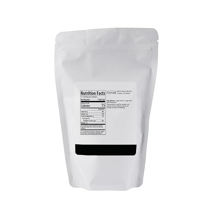 Minimalist Light Brown Sugar, Ideal for Baking and Sweetening, Packaged in a Resealable Bag (1