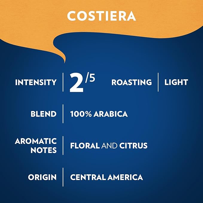 Lavazza Costiera Gran Aroma Ground Coffee 12oz Bag, Light Roast, Smooth and Aromatic Taste