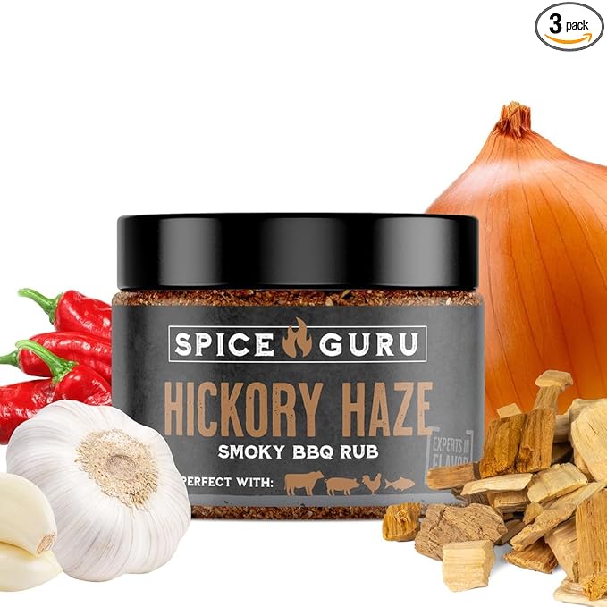 Spice Guru Hickory Haze BBQ Rub - Gifts for Men Who Cook, Gifts for Dad, Men Gifts, Dad Birthday