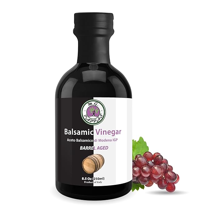 M.G. PAPPAS Balsamic Vinegar from Italy - Gourmet Balsamic Italian Vinegar - A Great Addition to