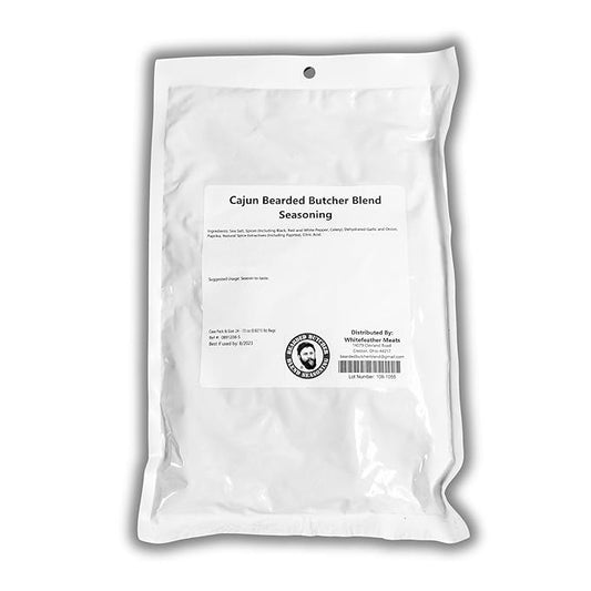 Bearded Butchers Cajun Seasoning, 13oz - Season 25 lbs of Meat, No MSG, Gluten-Free, Bold Pepper