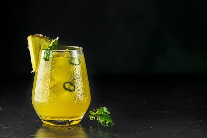 Top Hat Spicy Agave Nectar - Made with 100% Organic Agave Nectar, Hatch Chile & Jalape챰o - Lower