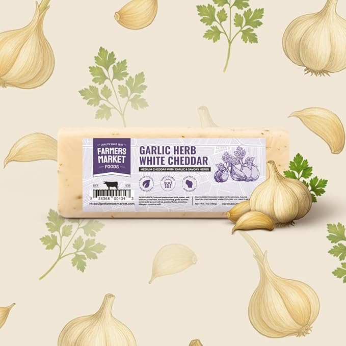Farmers Market, Gluten Free, Keto, Paleo, Low Sodium, Zero Sugar, Wisconsin Cheese Gift Sets