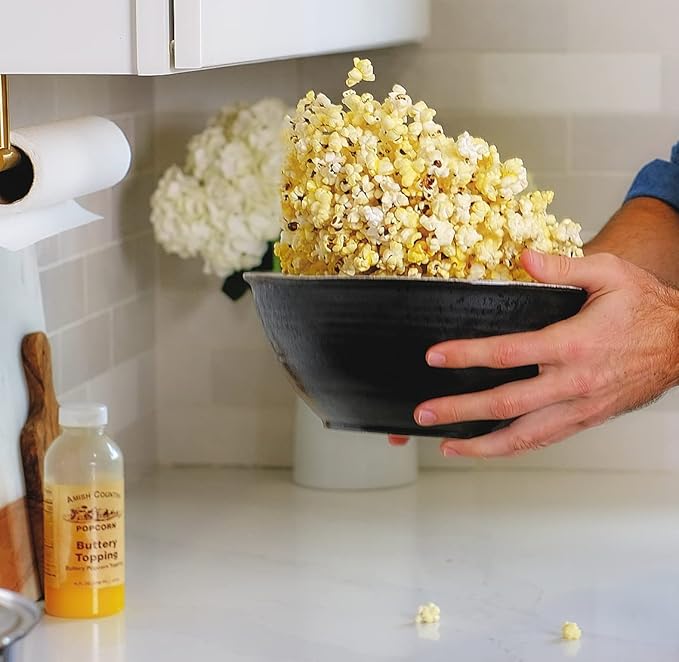 Amish Country Popcorn | Sea Salt and Caramel Seasoning - 6.4 oz | Old Fashioned, Non-GMO and Gluten