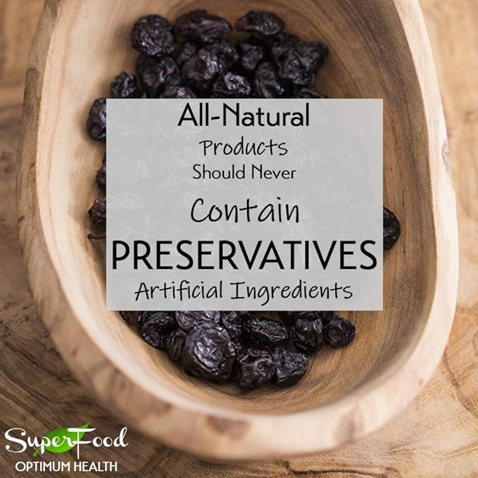 Gerbs Dried Blueberries 4 lbs. | Unsulfured, No Additives, Resealable Bag | Naturally Sweet & Tart