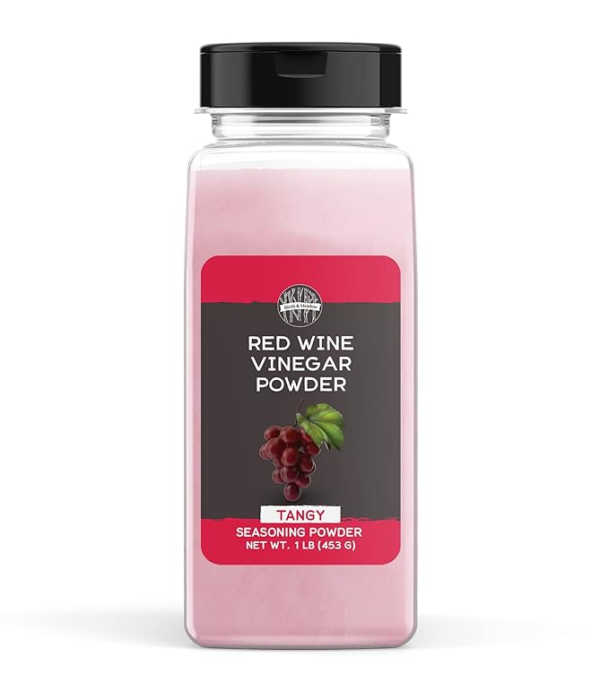 Birch & Meadow 1 lb of Red Wine Vinegar Powder, Mixes & Marinades, Acidic & Tangy Flavor