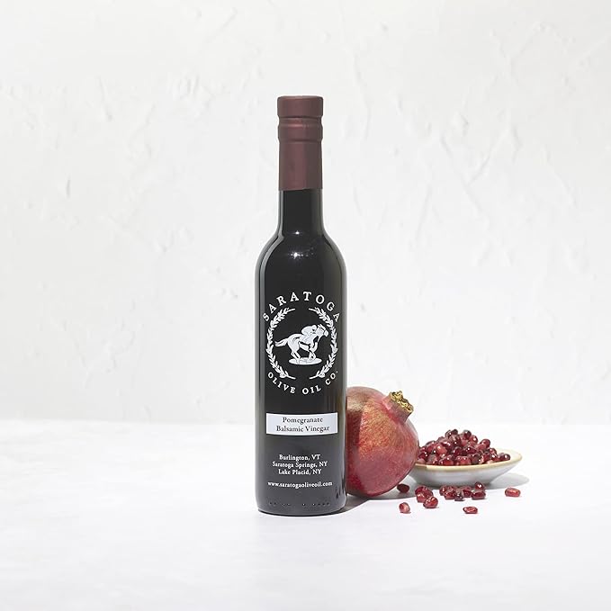 Saratoga Olive Oil Company Pomegranate Dark Balsamic Vinegar 375ml (12.7oz)
