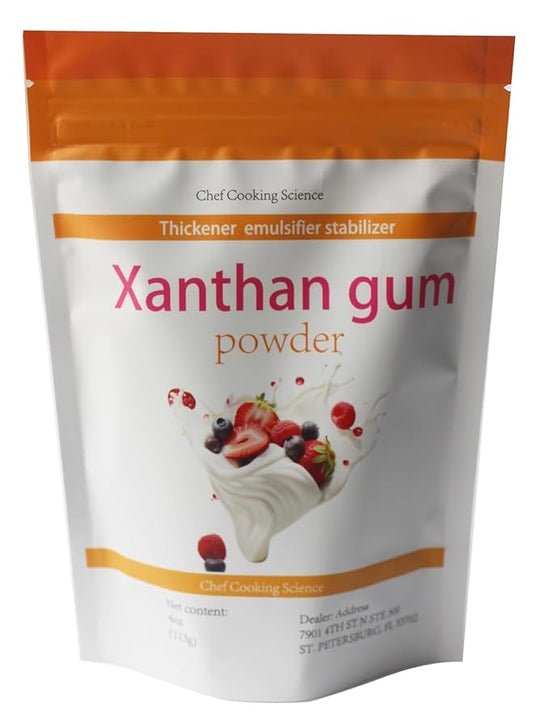 Xanthan Gum - 4 oz - 100% Natural Xanthan Gum Powder - Keto Friendly and Gluten Free - No Carbs for