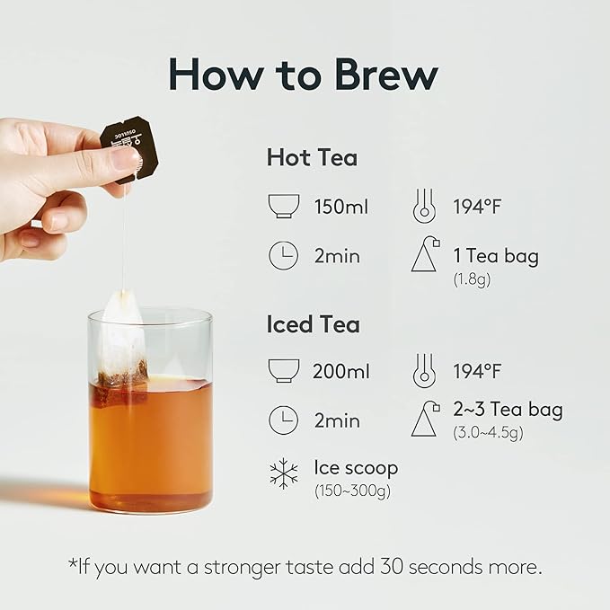 OSULLOC Camellia Flower Tea (Tropical fruity flavors), Fruit tea Blend, Premium Teabags from Jeju