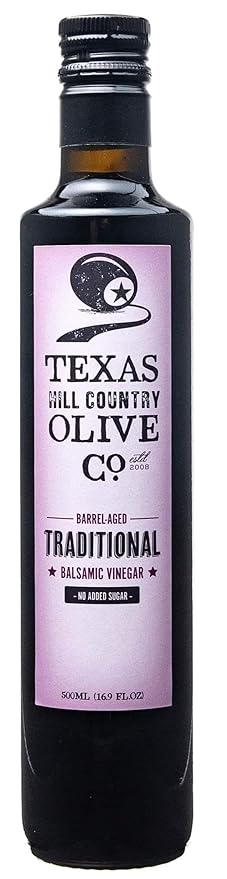Traditional Balsamic Vinegar - Gourmet Barrel Aged Balsamic Vinegar - Great for Dressing Dipping