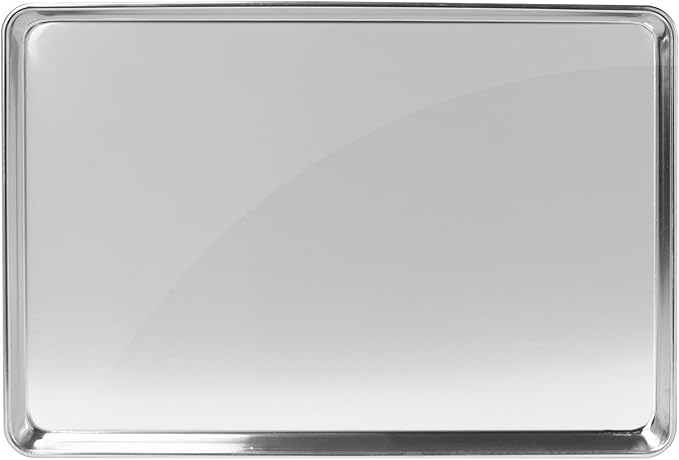 GRIDMANN 15" x 21" Commercial Grade Aluminum Cookie Sheet Baking Tray Pan Three Quarter Sheet - 12