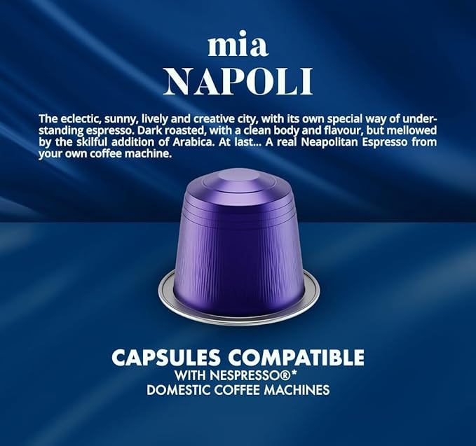 Caffè Borbone Aluminum Espresso Pods for Nespresso Coffee Machines, Intense, Smooth and Rich