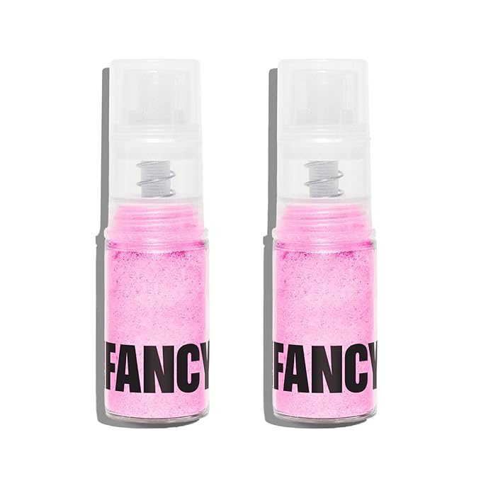 Fancy Sprinkles Pink Sapphire Premium Edible Glitter Spray for Sparkling Food & Drinks No Taste or
