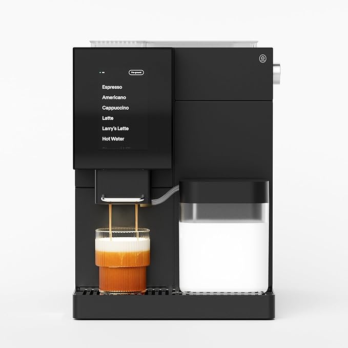 Terra Kaffe Super Automatic Espresso Machine - App-Enabled Coffee Machine - Auto Wake & Sleep - All