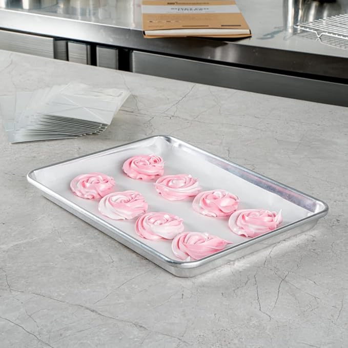 Restaurantware Pastry Tek 9 x 12 Inch Parchment Paper Sheets 1000 Greaseproof Baking Sheets For