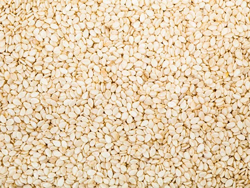 Unpretentious White Sesame Seeds, 1 Gallon, Hulled, Natural, Mild Nutty Flavor