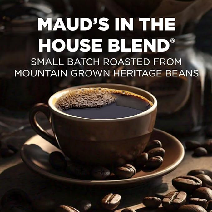 Maud's Medium Roast Coffee Pods, 100 ct, Recyclable Single Serve Pods – 100% Arabica Coffee