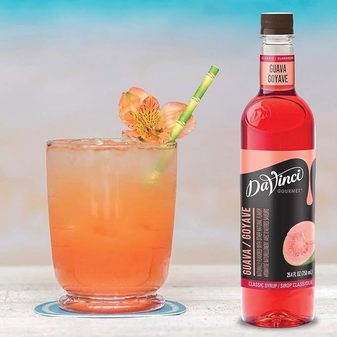 DaVinci Gourmet Classic Guava Syrup, 25.4 Fluid Ounces (Pack of 1)
