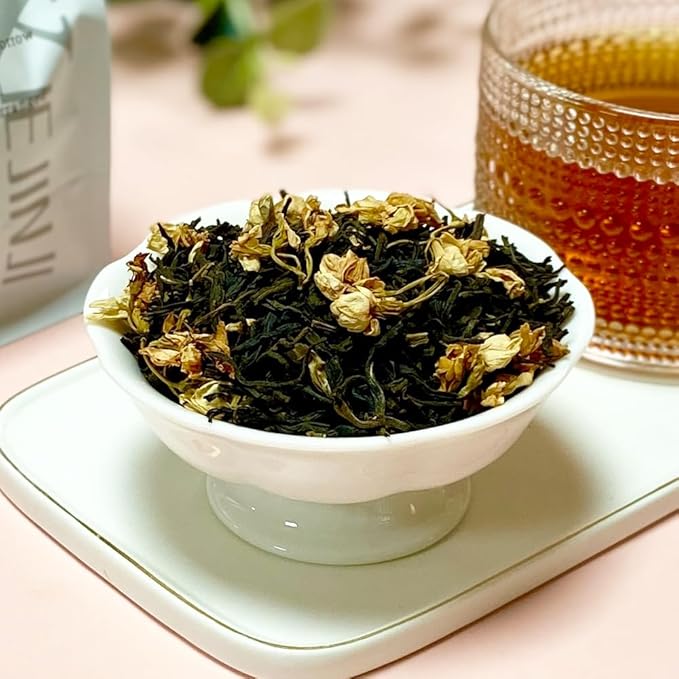 XIEJINJI Jasmine Black Tea - 40 Count, Special Blend Black Tea with Jasmine, Fragrant Floral Aroma